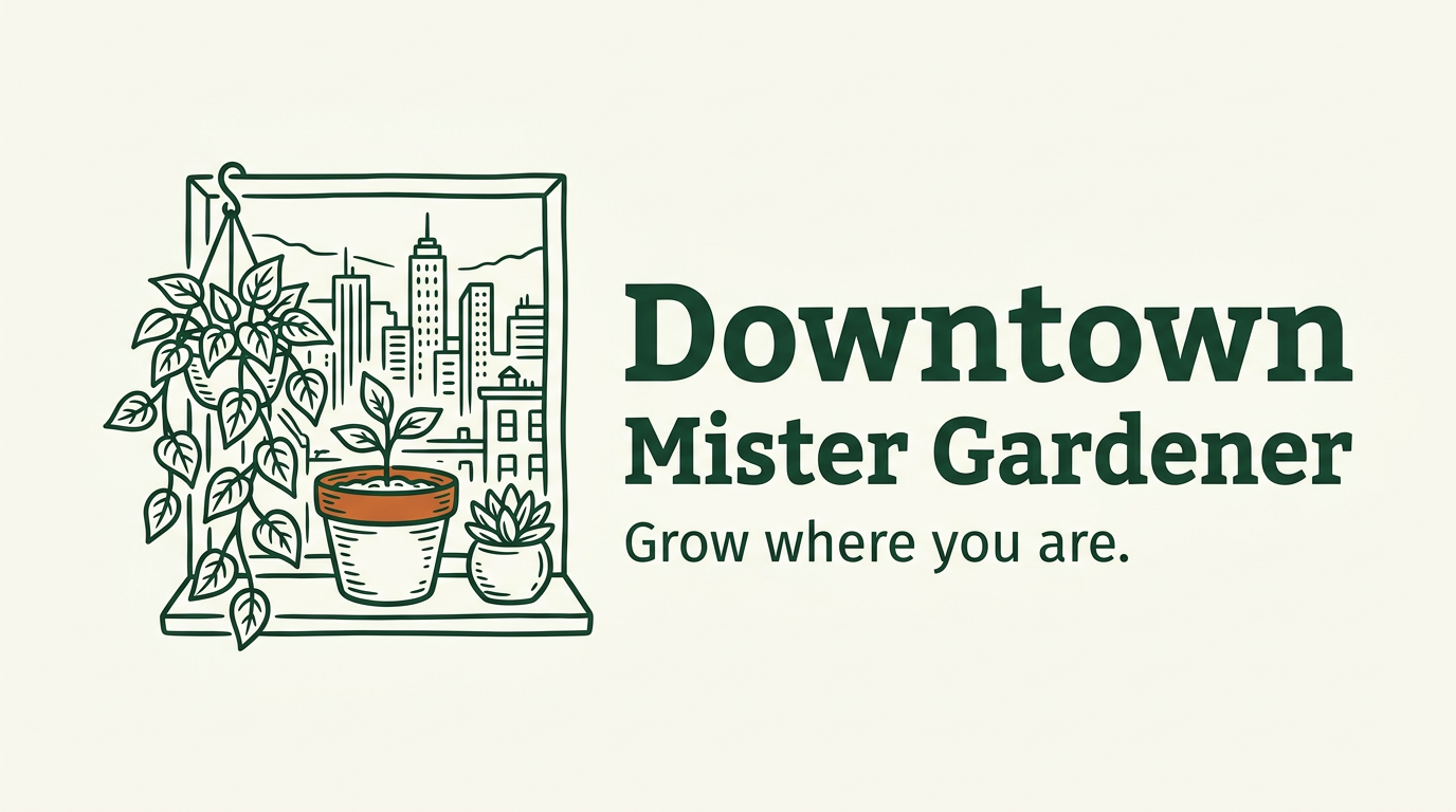 Downtown Mister Gardener — Grow where you are.